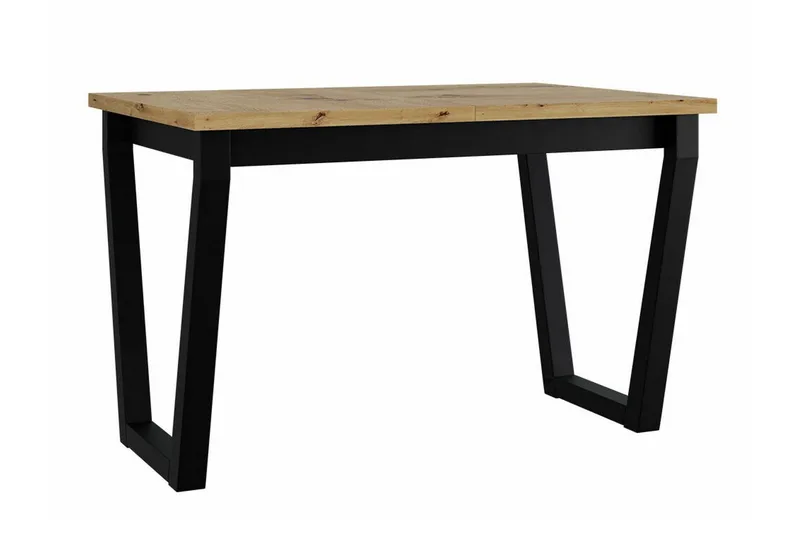 Ruokapöytä Patrickswell 80 cm, Musta