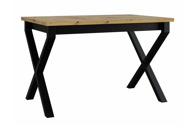 Ruokapöytä Patrickswell 80 cm, Musta