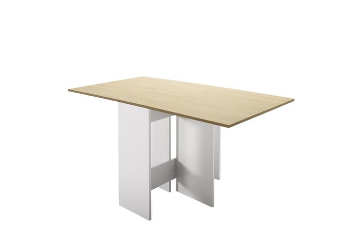 Ruokapöytä Passi 84 cm - Tammi/Valkoinen - Ruokapöydät & keittiön pöydät