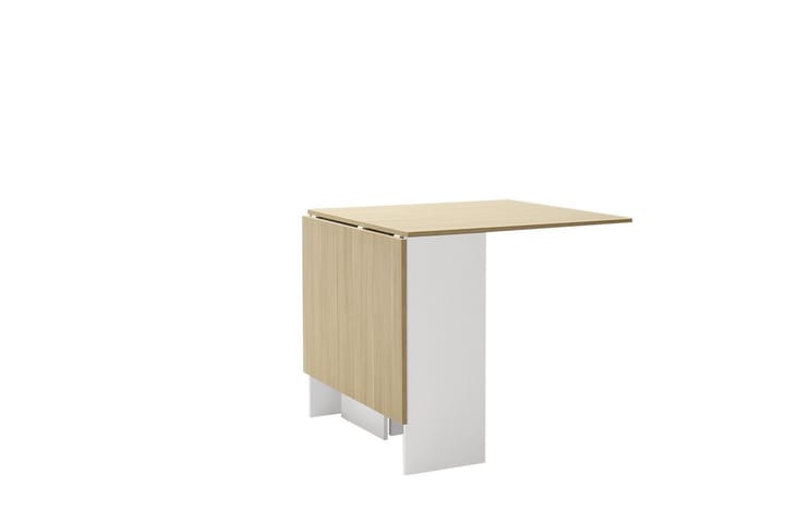 Ruokapöytä Passi 84 cm - Tammi/Valkoinen - Ruokapöydät & keittiön pöydät