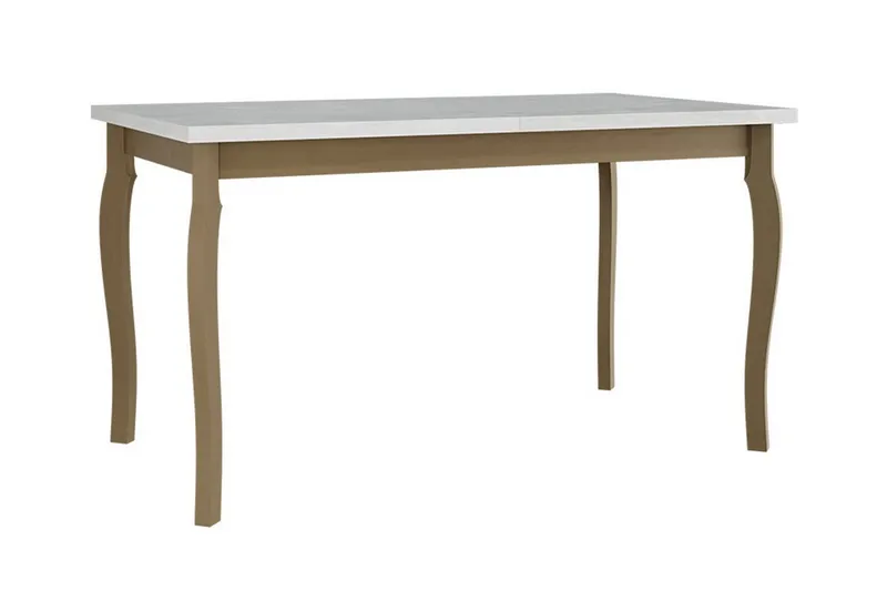 Ruokapöytä Patrickswell 80 cm, Valkoinen