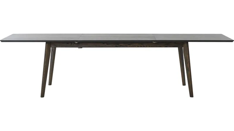 Ruokapöytä Ålvik 200/300x95 cm - Ruskealakattu - Huonekalut - Pöytä & ruokailuryhmä - Ruokapöydät & keittiön pöydät