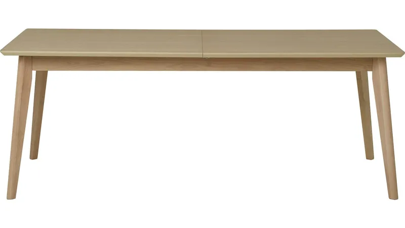 Ruokapöytä Ålvik 200/300x95 cm - Valkopigmentoitu tammi - Huonekalut - Pöytä & ruokailuryhmä - Ruokapöydät & keittiön pöydät