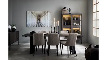 Ruokapöytä Åsmark 240x100 cm - Tummanruskea - Huonekalut - Pöytä & ruokailuryhmä - Ruokapöydät & keittiön pöydät