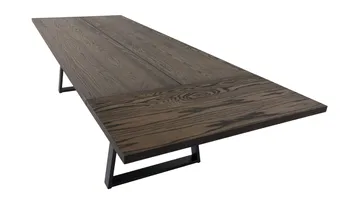Ruokapöytä Åsmark 240x100 cm - Tummanruskea - Huonekalut - Pöytä & ruokailuryhmä - Ruokapöydät & keittiön pöydät