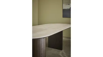 Ruokapöytä Ödalen keraamisella kannella 190+45 cm - Belfort bru - Huonekalut - Pöytä & ruokailuryhmä - Ruokapöydät & keittiön pöydät