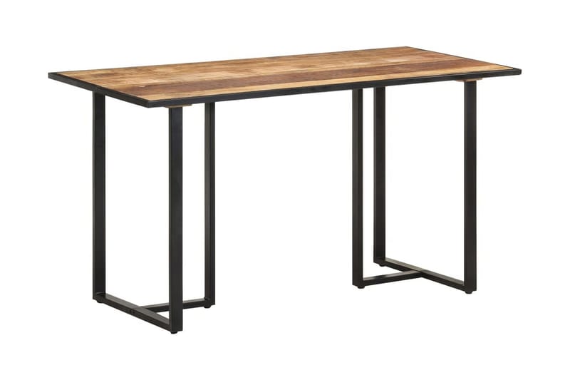 Ruokapöytä 140 cm karkea mangopuu - Ruskea - Huonekalut - Pöytä & ruokailuryhmä - Ruokapöydät & keittiön pöydät