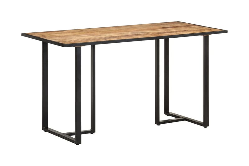 Ruokapöytä 140 cm karkea mangopuu - Ruskea - Huonekalut - Pöytä & ruokailuryhmä - Ruokapöydät & keittiön pöydät