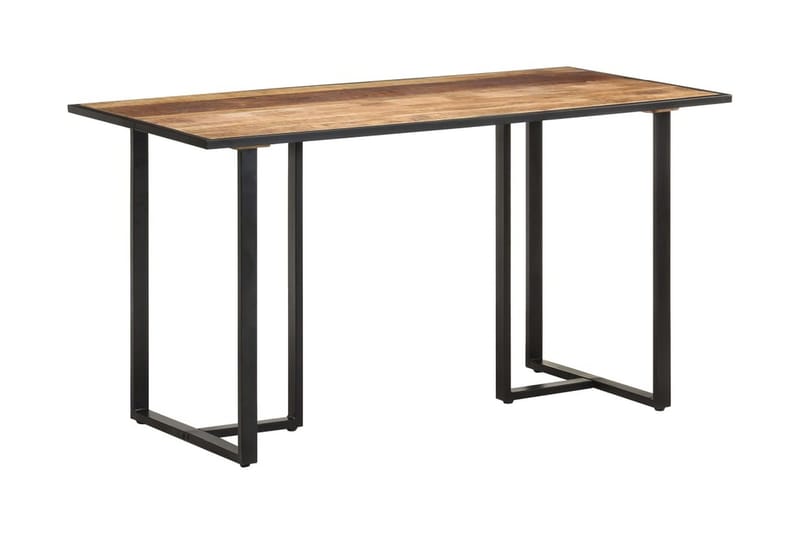 Ruokapöytä 140 cm karkea mangopuu - Ruskea - Huonekalut - Pöytä & ruokailuryhmä - Ruokapöydät & keittiön pöydät