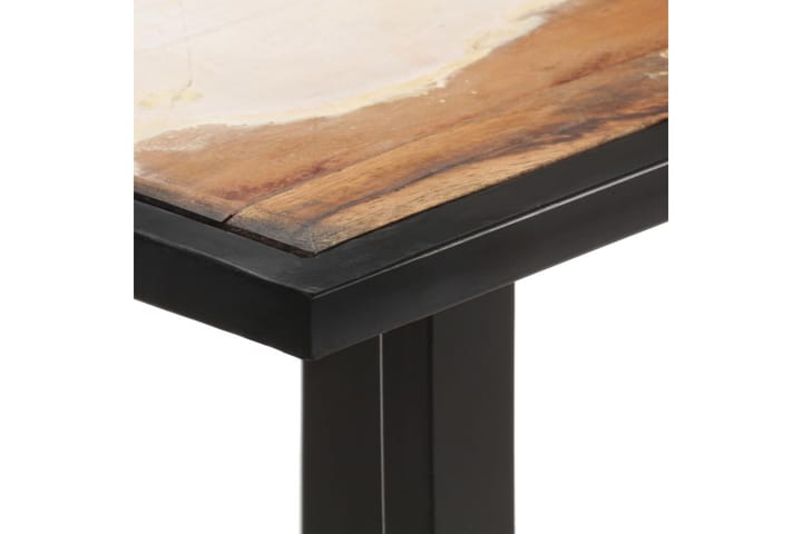Ruokapöytä 140 cm kierrätetty täyspuu - Monivärinen - Ruokapöydät & keittiön pöydät
