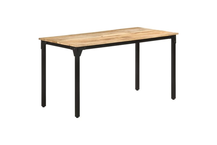 Ruokapöytä 140x70x76 cm karkea mangopuu - Ruokapöydät & keittiön pöydät