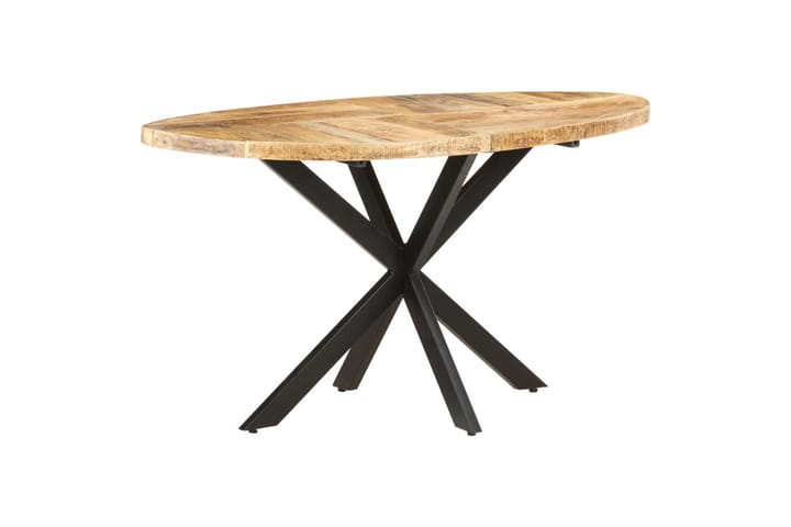 Ruokapöytä 140x80x75 cm täysi mangopuu - Ruokapöydät & keittiön pöydät
