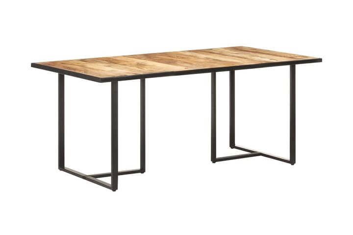 Ruokapöytä 180 cm karkea mangopuu - Ruskea - Ruokapöydät & keittiön pöydät