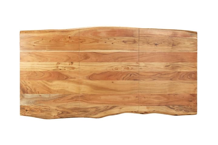 Ruokapöytä 180x90x76 cm täysi akaasiapuu - Ruskea - Ruokapöydät & keittiön pöydät