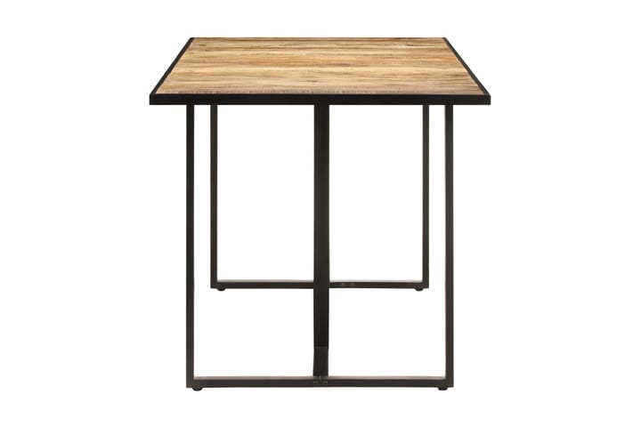Ruokapöytä 200 cm karkea mangopuu - Ruskea - Ruokapöydät & keittiön pöydät