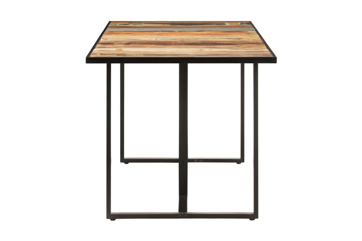 Ruokapöytä 200 cm kierrätetty täyspuu - Ruskea - Ruokapöydät & keittiön pöydät