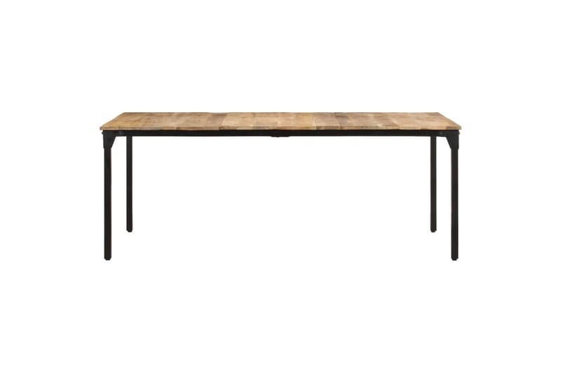 Ruokapöytä 200x100x76 cm karkea mangopuu - Huonekalut - Pöytä & ruokailuryhmä - Ruokapöydät & keittiön pöydät