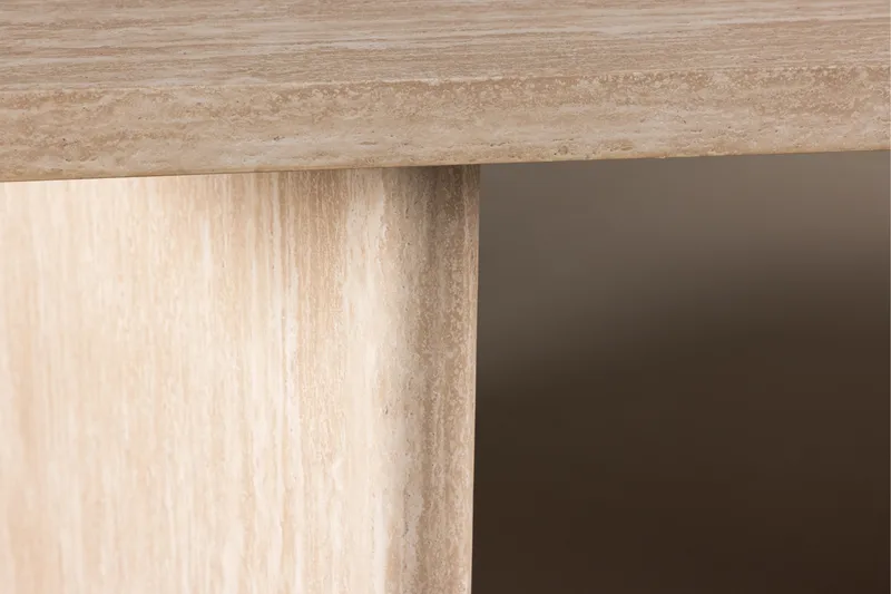 Ruokapöytä Beatrice 240x100 cm - Beige - Huonekalut - Pöytä & ruokailuryhmä - Ruokapöydät & keittiön pöydät