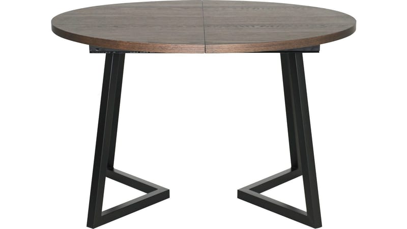 Ruokapöytä Brisjö sis. 2 jatkolevyä Ø120 - 200 cm - Ruskea - Huonekalut - Pöytä & ruokailuryhmä - Ruokapöydät & keittiön pöydät