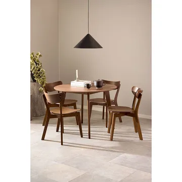 Ruokapöytä Celtik-ruokapöytä 105 cm, pyöreä Luonnollinen - Huonekalut - Pöytä & ruokailuryhmä - Ruokapöydät & keittiön pöydät