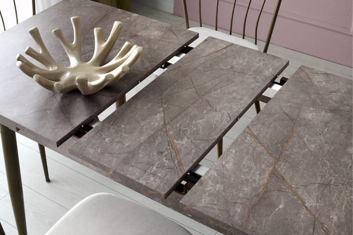 Ruokapöytä Erllone 120 cm - Mink - Ruokapöydät & keittiön pöydät