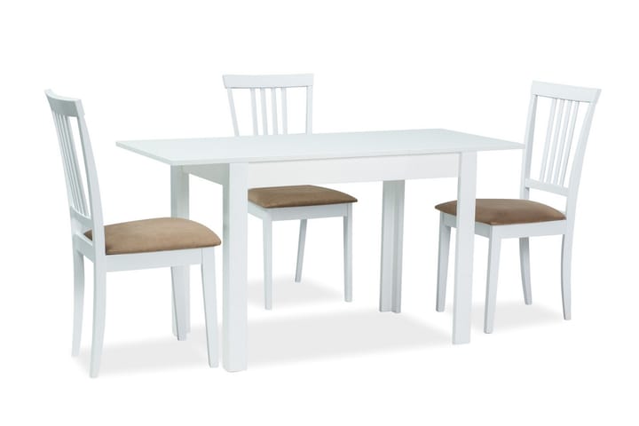 Ruokapöytä Fiorano 110 cm - Valkoinen - Ruokapöydät & keittiön pöydät