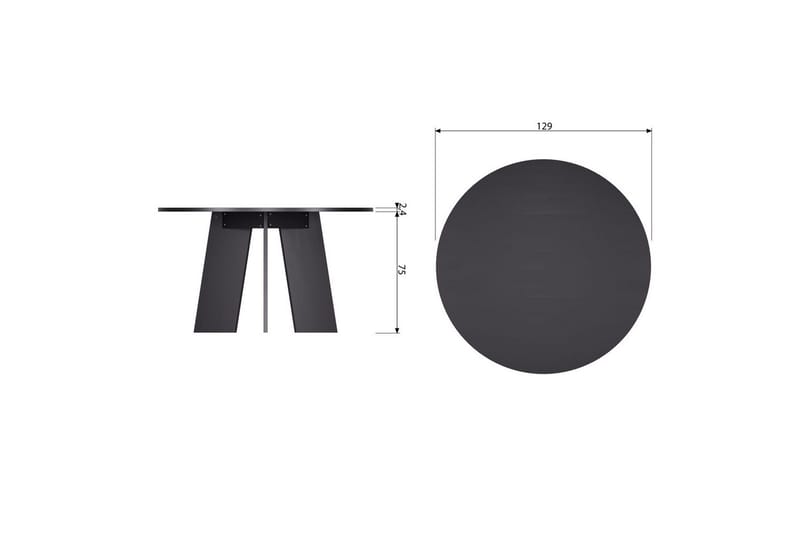 Ruokapöytä Fries - Huonekalut - Pöytä & ruokailuryhmä - Ruokapöydät & keittiön pöydät