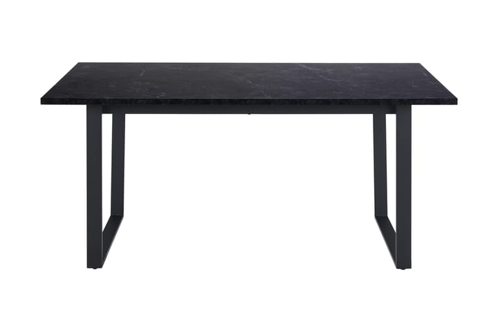 Ruokapöytä Golly 160 cm - Musta/Matta Musta - Ruokapöydät & keittiön pöydät
