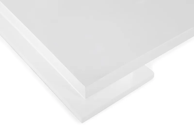 Ruokapöytä Griffith Jatkettava 180/220 cm - Valkoinen - Huonekalut - Pöytä & ruokailuryhmä - Ruokapöydät & keittiön pöydät
