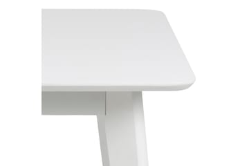 Ruokapöytä Hallaci 120x80 cm - Valkoinen - Huonekalut - Pöytä & ruokailuryhmä - Ruokapöydät & keittiön pöydät