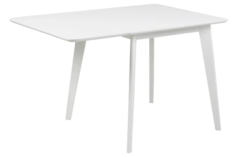 Ruokapöytä Hallaci 120x80 cm - Valkoinen - Huonekalut - Pöytä & ruokailuryhmä - Ruokapöydät & keittiön pöydät