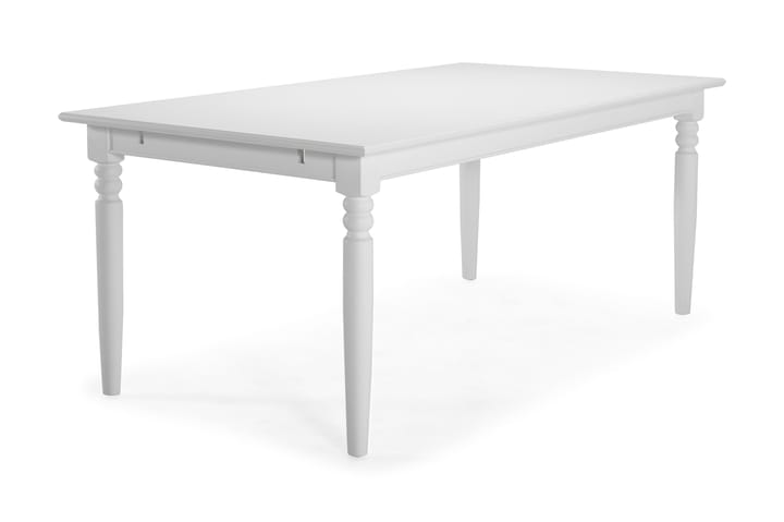 Ruokapöytä Hampton 190 cm - Valkoinen - Ruokapöydät & keittiön pöydät