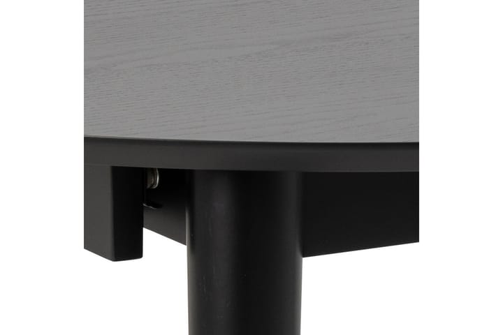 Ruokapöyt�ä Hopacat 115 cm Pyöreä - Musta - Ruokapöydät & keittiön pöydät