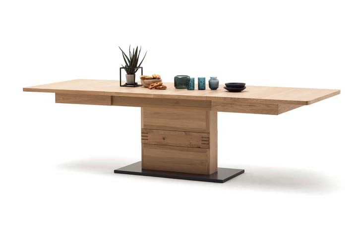 Ruokapöytä Lamfers 180 cm - Tammi/Antrasiitti - Ruokapöydät & keittiön pöydät