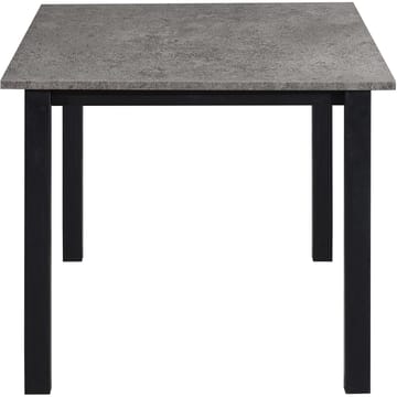 Ruokapöytä Loft24 Durham Betoni 120 × 80 cm - Betoninharmaa ja musta - Huonekalut - Pöytä & ruokailuryhmä - Ruokapöydät & keittiön pöydät