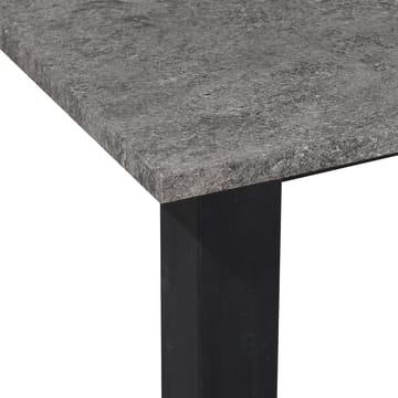 Ruokapöytä Loft24 Durham Betoni 120 × 80 cm - Betoninharmaa ja musta - Huonekalut - Pöytä & ruokailuryhmä - Ruokapöydät & keittiön pöydät