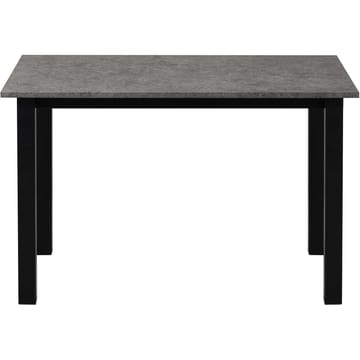 Ruokapöytä Loft24 Durham Betoni 120 × 80 cm - Betoninharmaa ja musta - Huonekalut - Pöytä & ruokailuryhmä - Ruokapöydät & keittiön pöydät