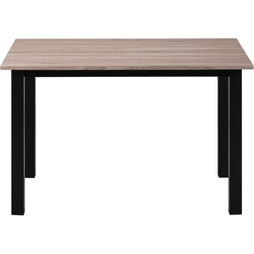 Ruokapöytä Loft24 Durham Tammi/musta 120 × 80 cm - Tammenruskea ja musta - Huonekalut - Pöytä & ruokailuryhmä - Ruokapöydät & keittiön pöydät