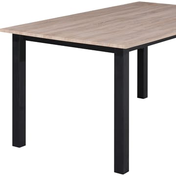 Ruokapöytä Loft24 Durham Tammi/musta 160 × 90 cm - Tammenruskea ja musta - Huonekalut - Pöytä & ruokailuryhmä - Ruokapöydät & keittiön pöydät