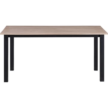 Ruokapöytä Loft24 Durham Tammi/musta 160 × 90 cm - Tammenruskea ja musta - Huonekalut - Pöytä & ruokailuryhmä - Ruokapöydät & keittiön pöydät