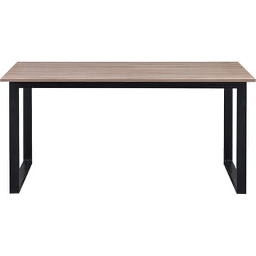Ruokapöytä Loft24 Luton Tammi/musta 160 × 90 cm - Tammi ja musta - Huonekalut - Pöytä & ruokailuryhmä - Ruokapöydät & keittiön pöydät