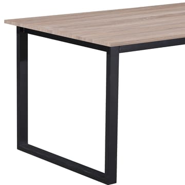 Ruokapöytä Loft24 Luton Tammi/musta 160 × 90 cm - Tammi ja musta - Huonekalut - Pöytä & ruokailuryhmä - Ruokapöydät & keittiön pöydät