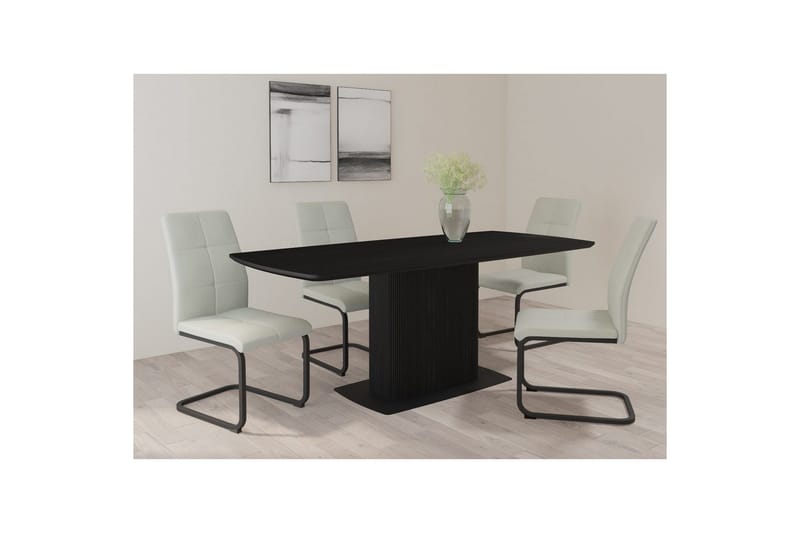 Ruokapöytä Loft24 Ruokapöytä Loft24 Daleton 0 - Huonekalut - Pöytä & ruokailuryhmä - Ruokapöydät & keittiön pöydät