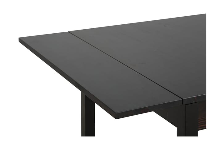 Ruokapöytä Magret Jatkettava 80-120 cm - Musta - Ruokapöydät & keittiön pöydät