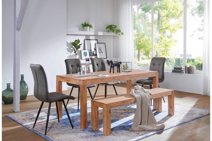 Ruokapöytä Manaloto 120 cm - Puu/Luonnonväri - Ruokapöydät & keittiön pöydät