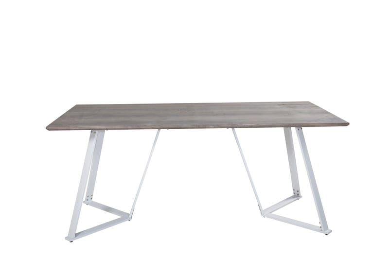 Ruokapöytä Marina 180 cm - Harmaa/Valkoinen - Huonekalut - Pöytä & ruokailuryhmä - Ruokapöydät & keittiön pöydät