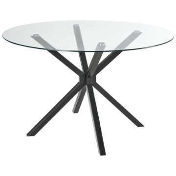 Ruokapöytä Meston 120 cm - Musta - Huonekalut - Pöytä & ruokailuryhmä - Ruokapöydät & keittiön pöydät