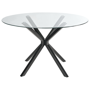 Ruokapöytä Meston 120 cm - Musta - Huonekalut - Pöytä & ruokailuryhmä - Ruokapöydät & keittiön pöydät