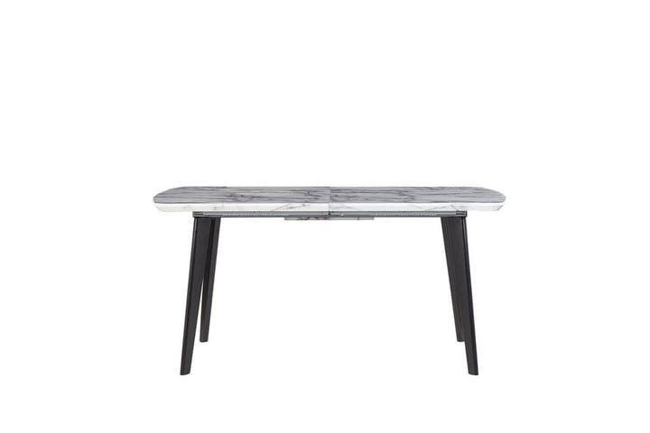 Ruokapöytä Mosby Taitettava 160/200 x 90 cm - Valkoinen - Ruokapöydät & keittiön pöydät