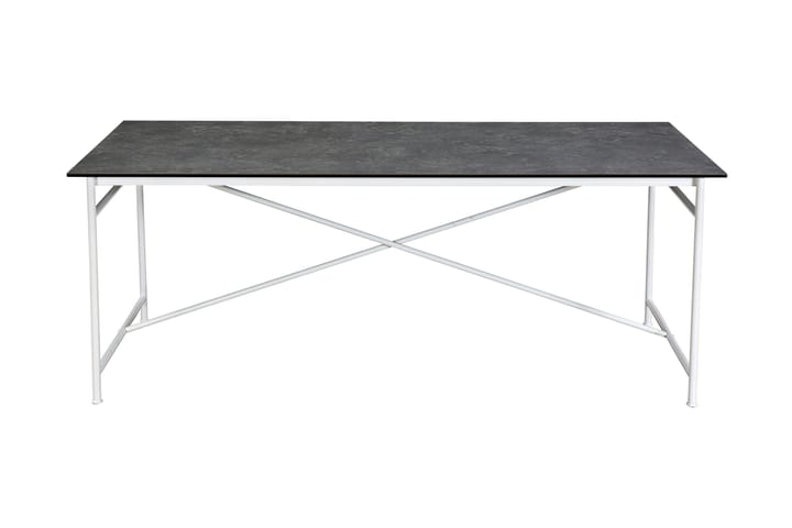 Ruokapöytä Narses 200 cm - Valkoinen/Harmaa - Ruokapöydät & keittiön pöydät